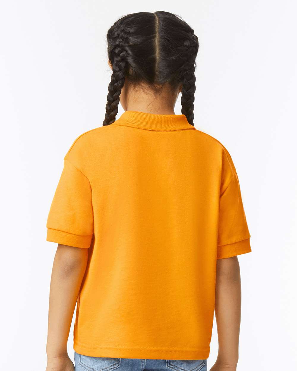 Youth DryBlend® Jersey Polo - OnModelBack - B31060123 - Gold