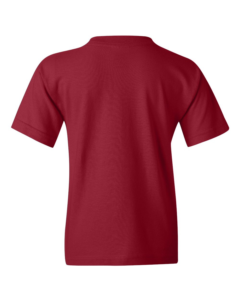 Youth Heavy Cotton™ T-Shirt - Back - B31560062 - Garnet