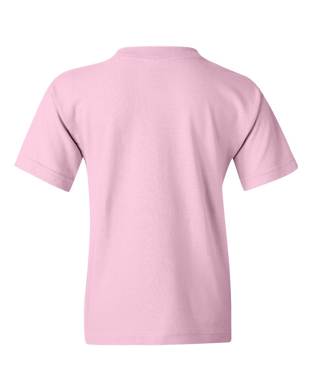 Youth Heavy Cotton™ T-Shirt - Back - B31560302 - Light Pink