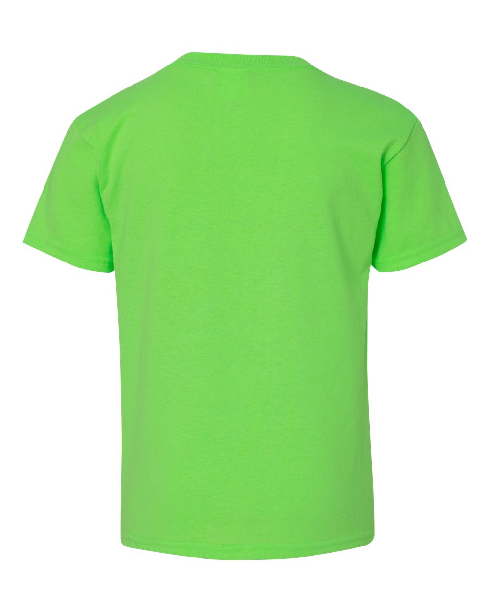 Youth Heavy Cotton™ T-Shirt - Back - B31560462 - Neon Green