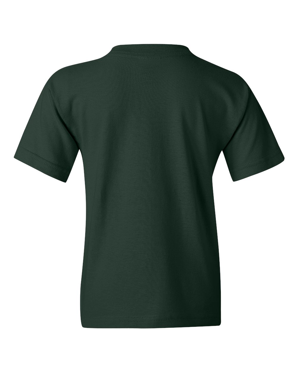 Youth Heavy Cotton™ T-Shirt - Back - B31560542 - Forest Green