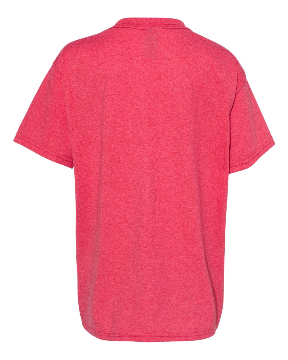 Youth Heavy Cotton™ T-Shirt - Back - B31560622 - Heather Red