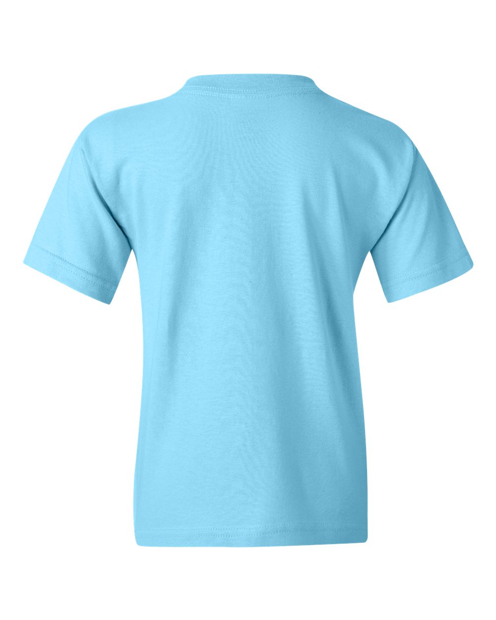 Youth Heavy Cotton™ T-Shirt - Back - B31560632 - Sky