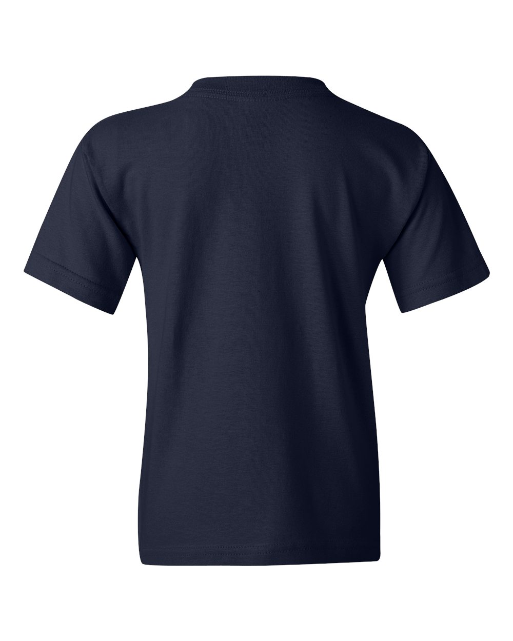 Youth Heavy Cotton™ T-Shirt - Back - B31560652 - Navy