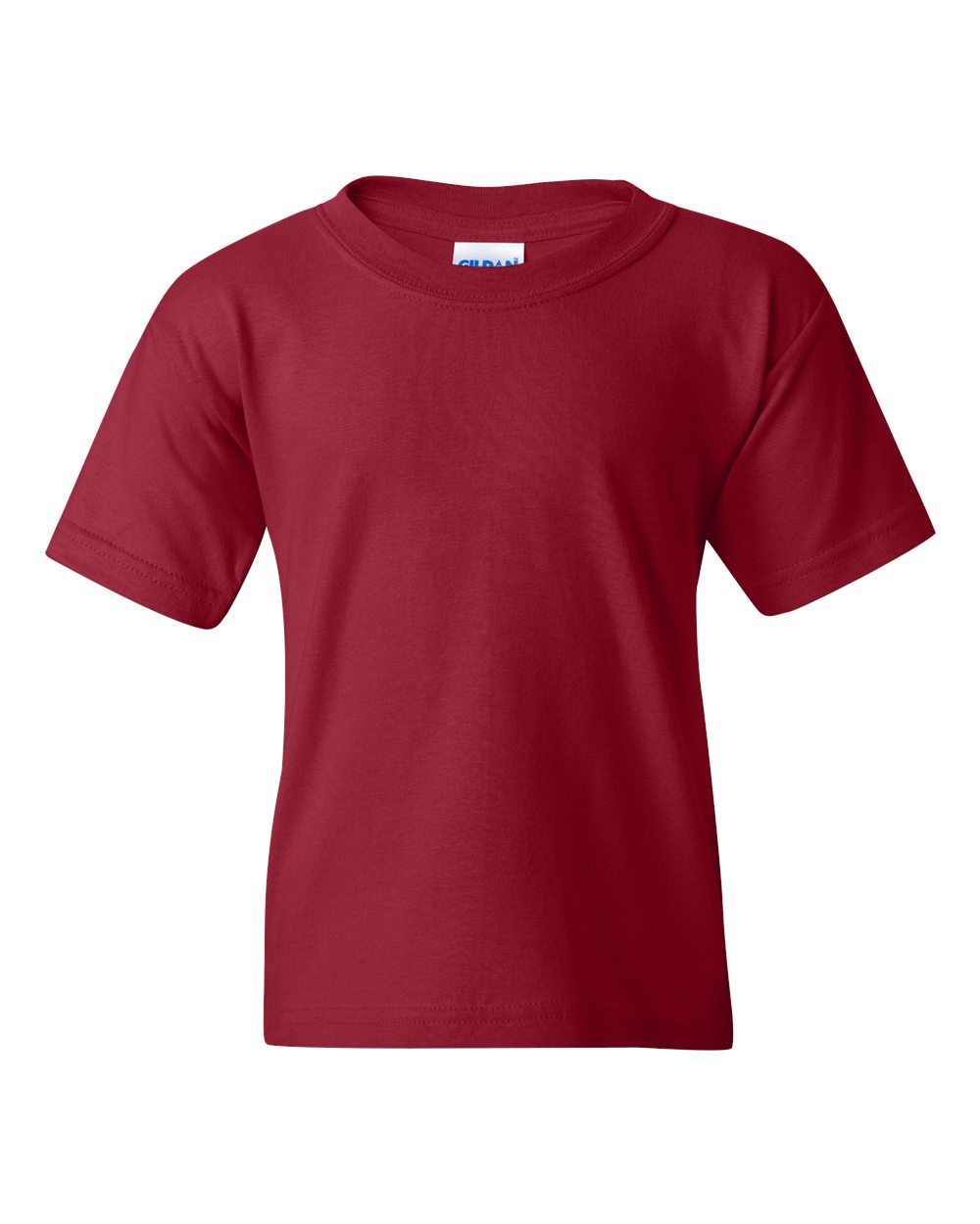 Youth Heavy Cotton™ T-Shirt - Front - B31560062 - Garnet