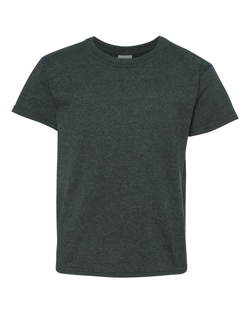 Youth Heavy Cotton™ T-Shirt - Front - B31560102 - Dark Heather