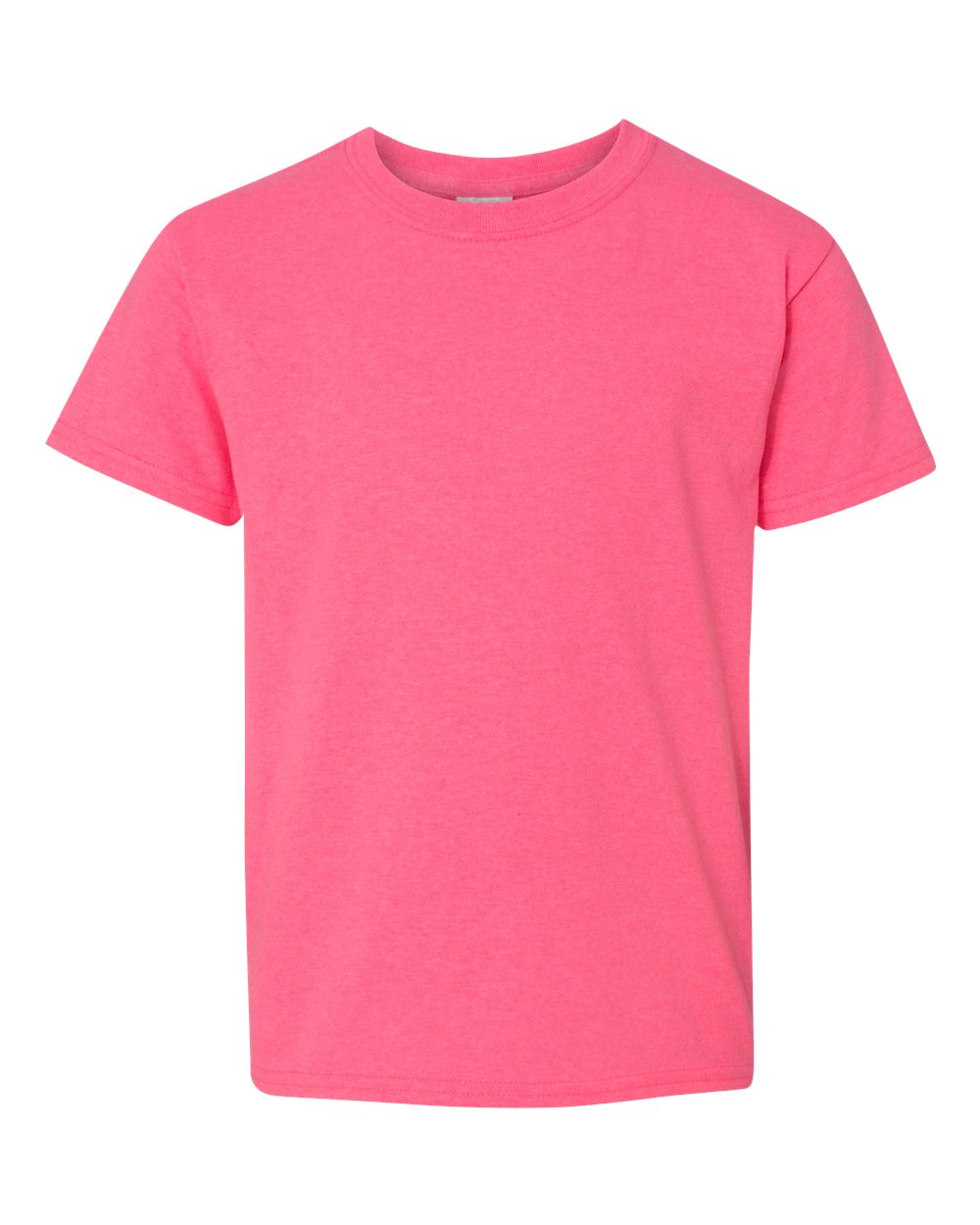 Youth Heavy Cotton™ T-Shirt - Front - B31560142 - Safety Pink