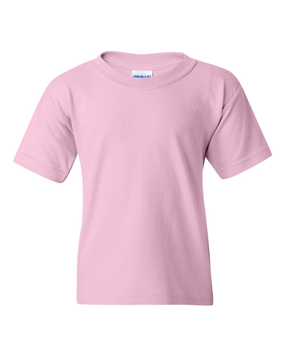 Youth Heavy Cotton™ T-Shirt - Front - B31560302 - Light Pink