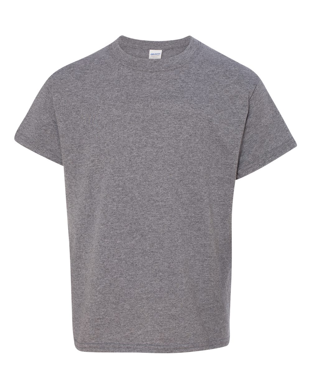 Youth Heavy Cotton™ T-Shirt - Front - B31560492 - Graphite Heather