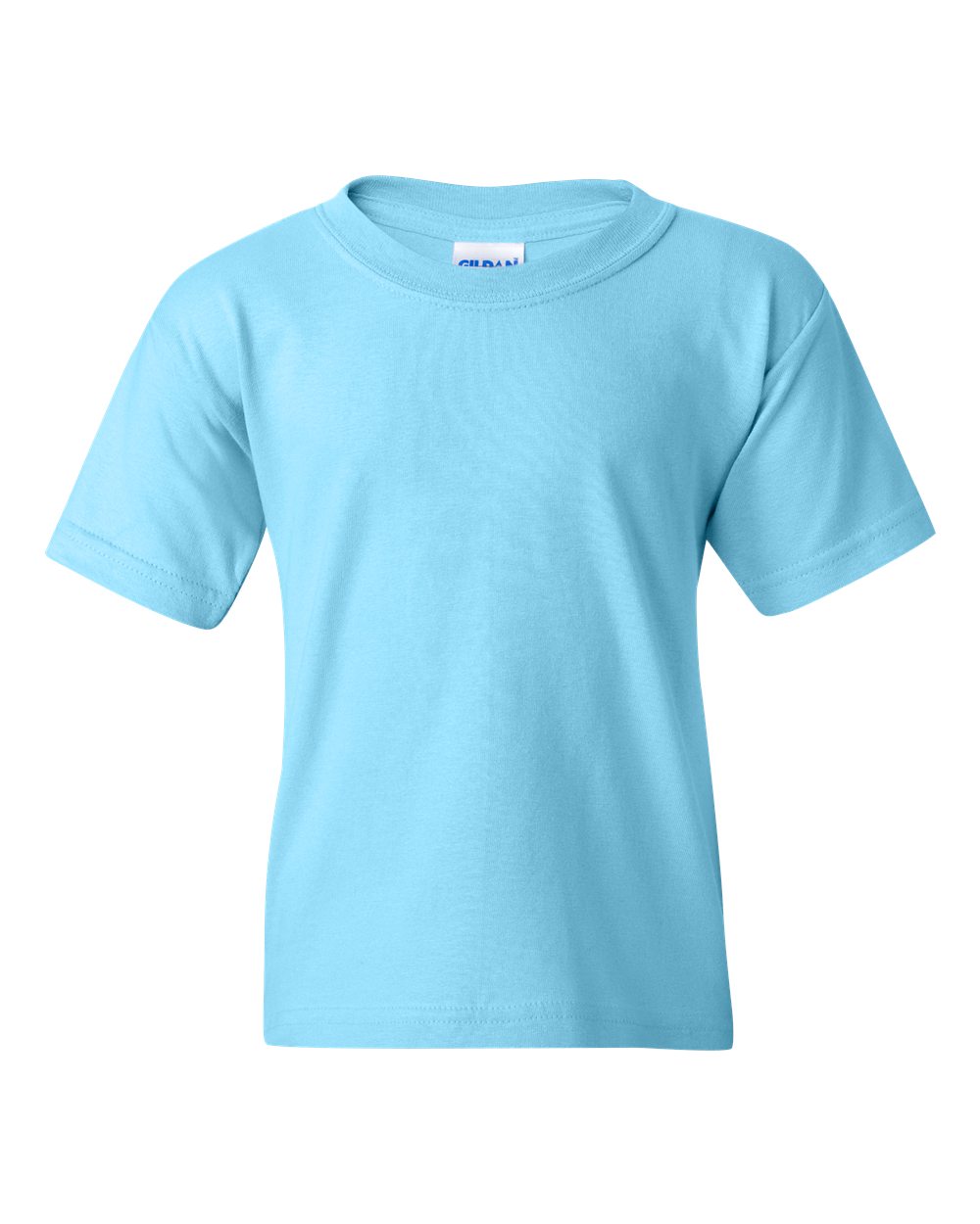Youth Heavy Cotton™ T-Shirt - Front - B31560632 - Sky
