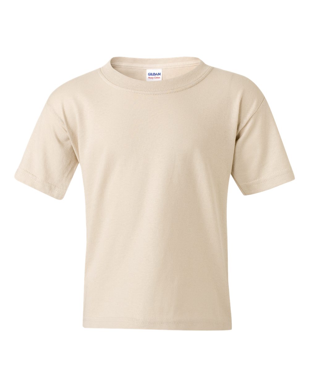 Youth Heavy Cotton™ T-Shirt - Front - B31560732 - Sand