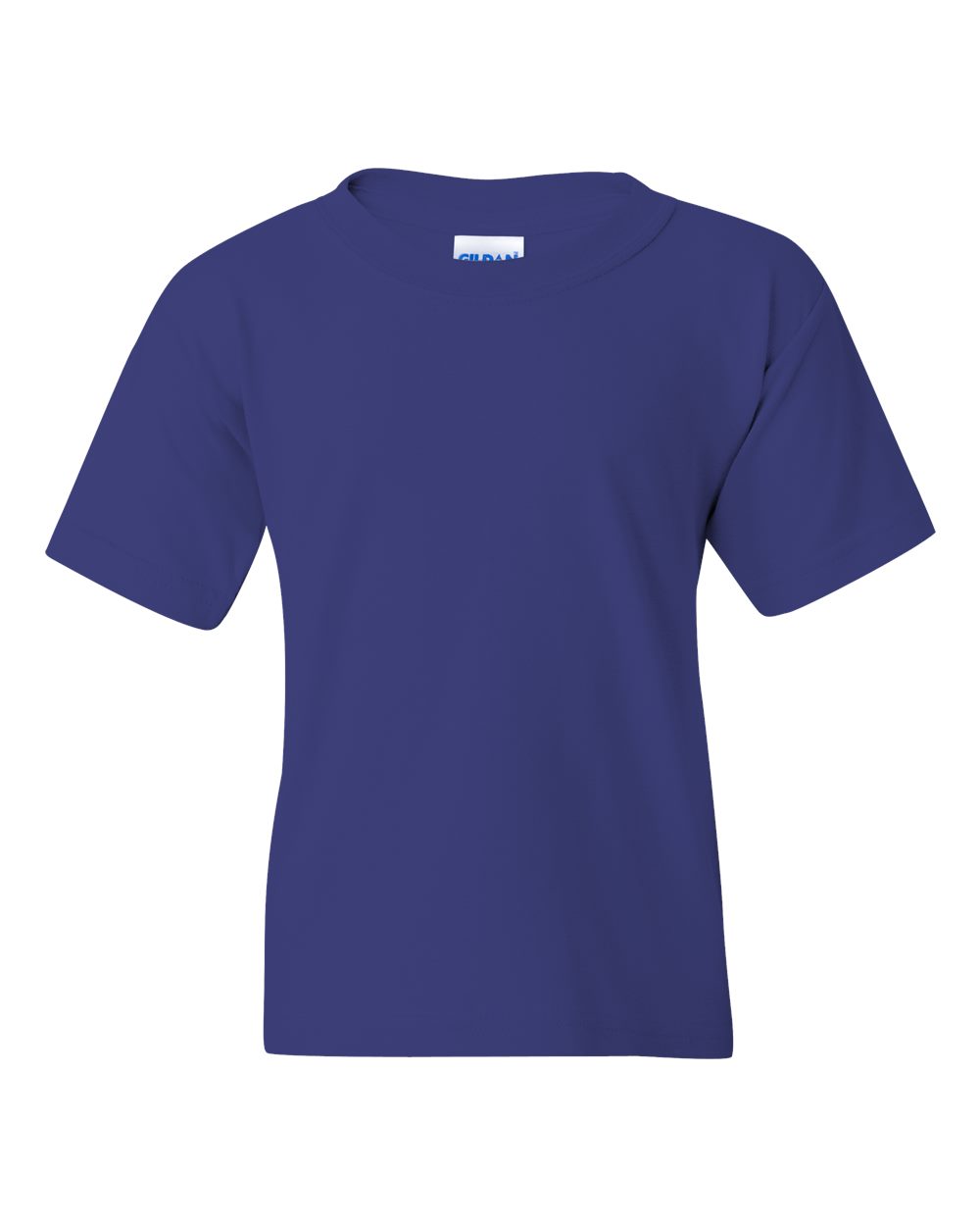 Youth Heavy Cotton™ T-Shirt - Front - B31560742 - Cobalt