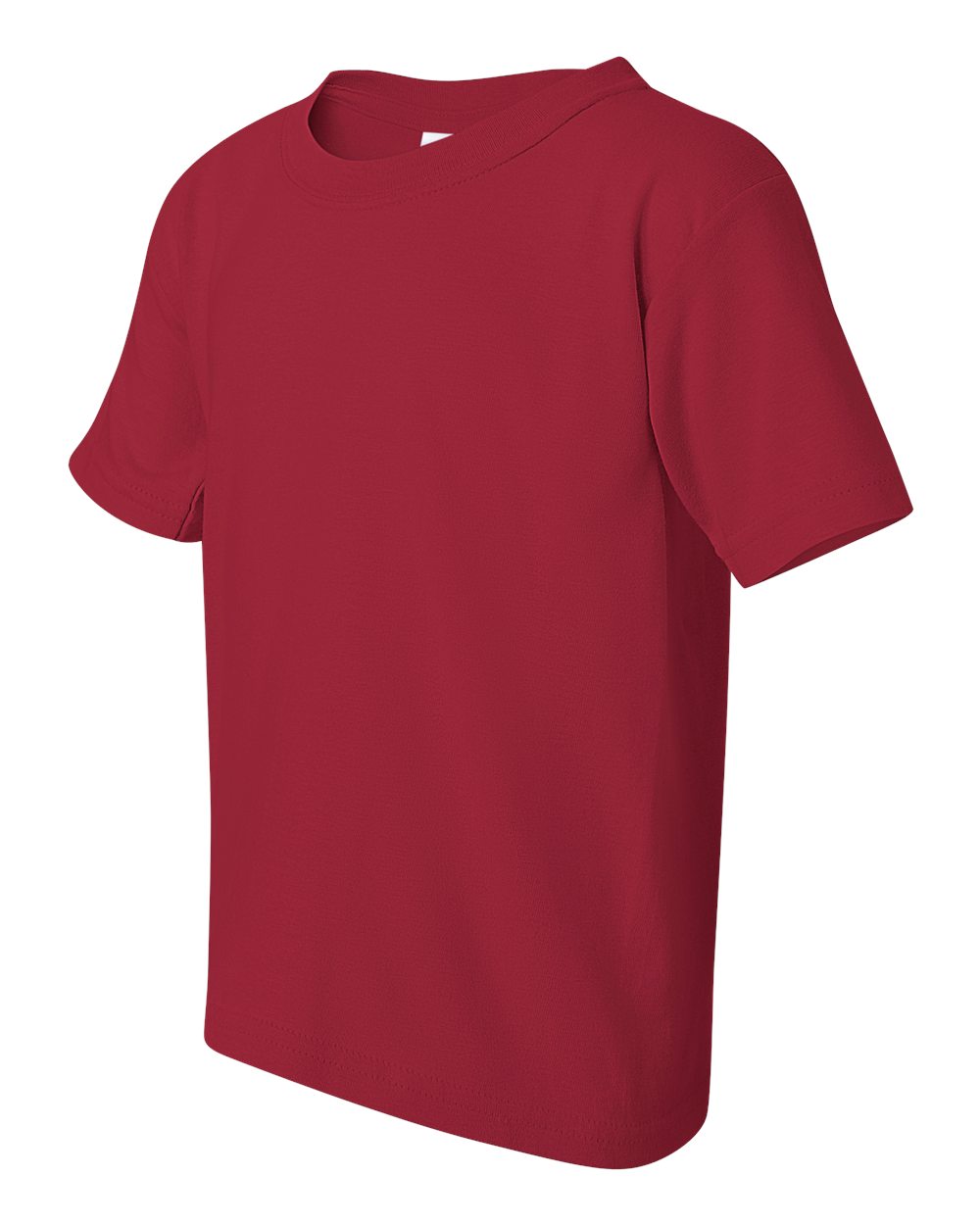Youth Heavy Cotton™ T-Shirt - Side - B31560522 - Cardinal