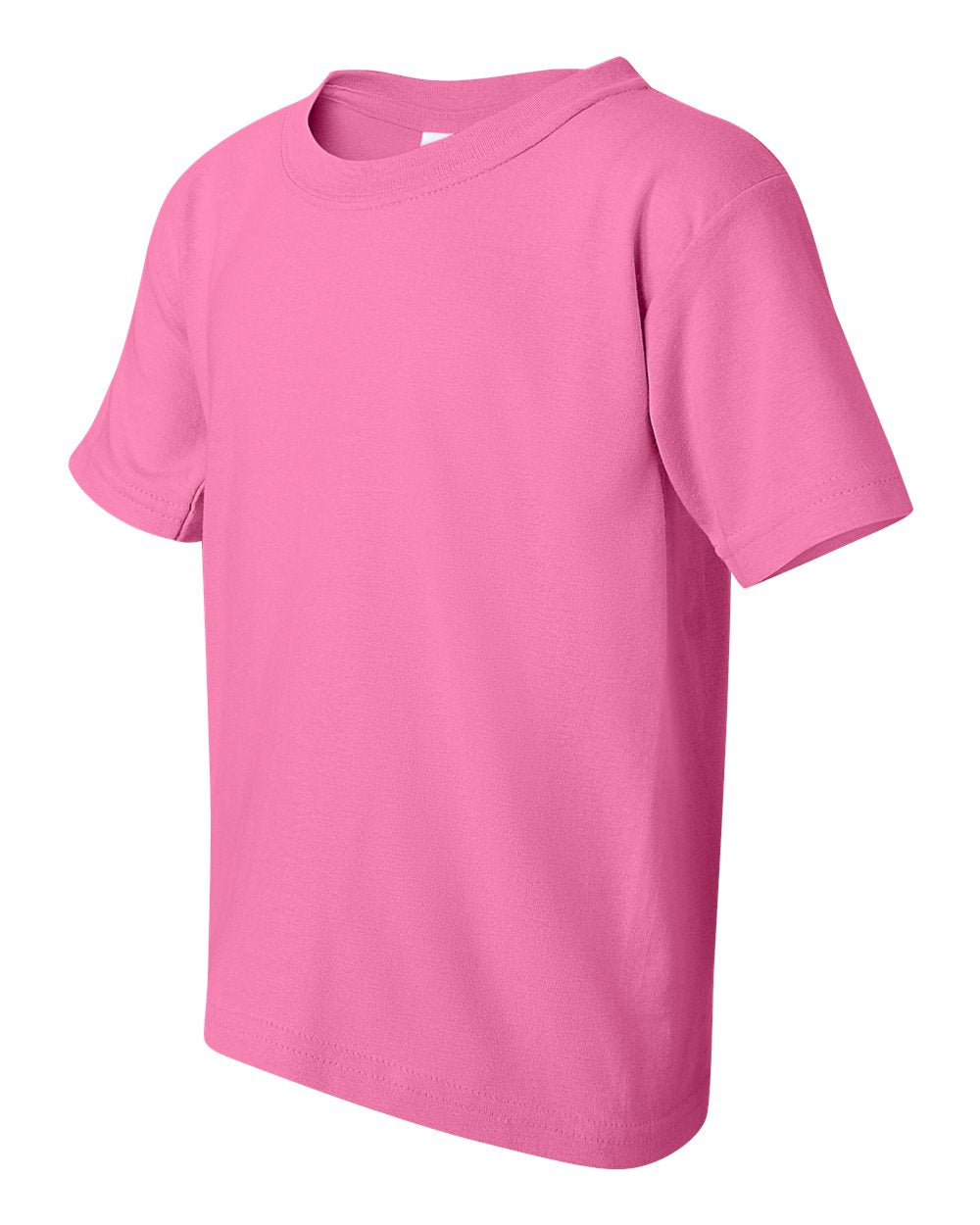 Youth Heavy Cotton™ T-Shirt - Side - B31560562 - Azalea