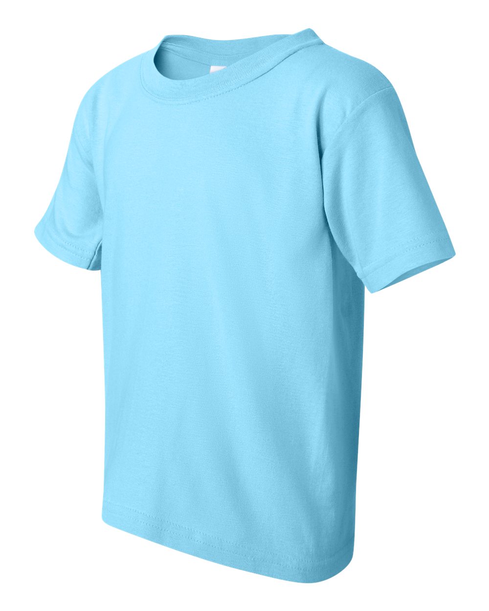 Youth Heavy Cotton™ T-Shirt - Side - B31560632 - Sky
