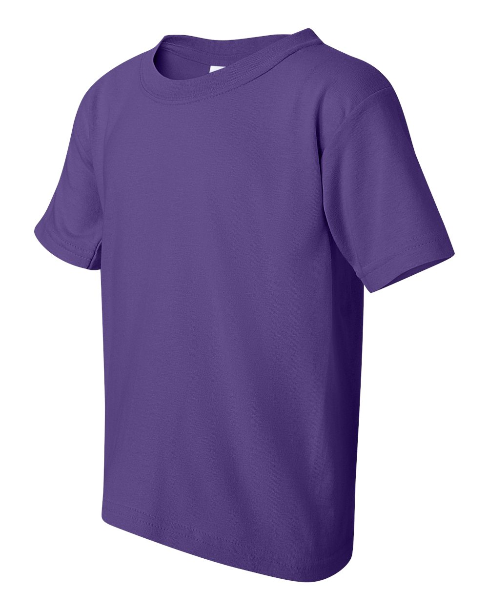 Youth Heavy Cotton™ T-Shirt - Side - B31560672 - Purple