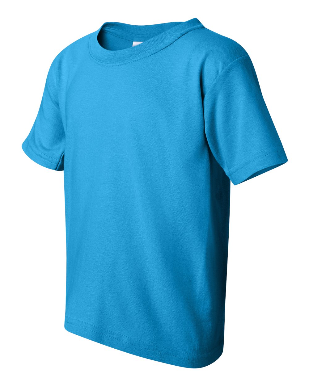 Youth Heavy Cotton™ T-Shirt - Side - B31560762 - Sapphire