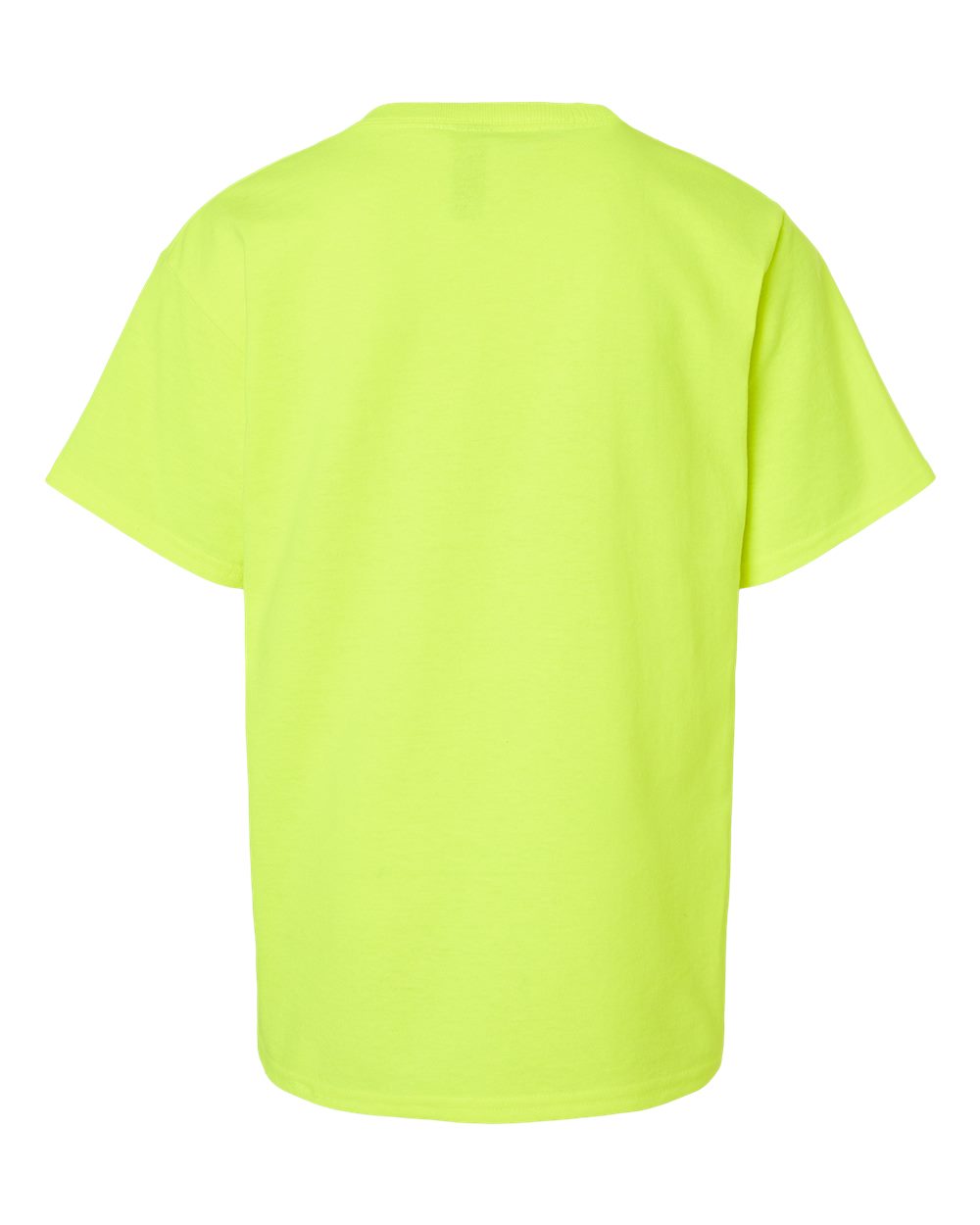 Youth Ultra Cotton® T-Shirt - Back - B31660162 - Safety Green