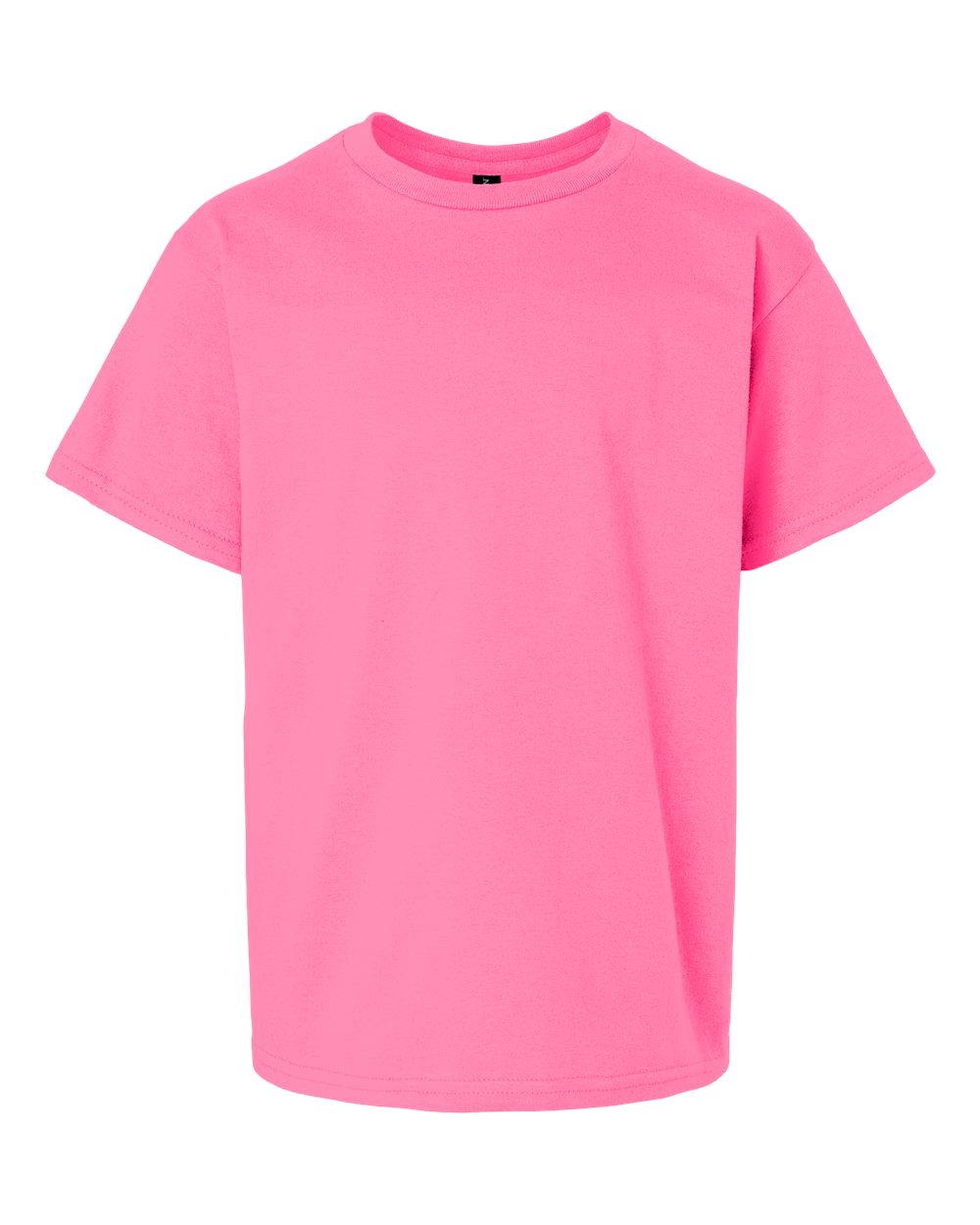 Youth Ultra Cotton® T-Shirt - Front - B31660142 - Safety Pink