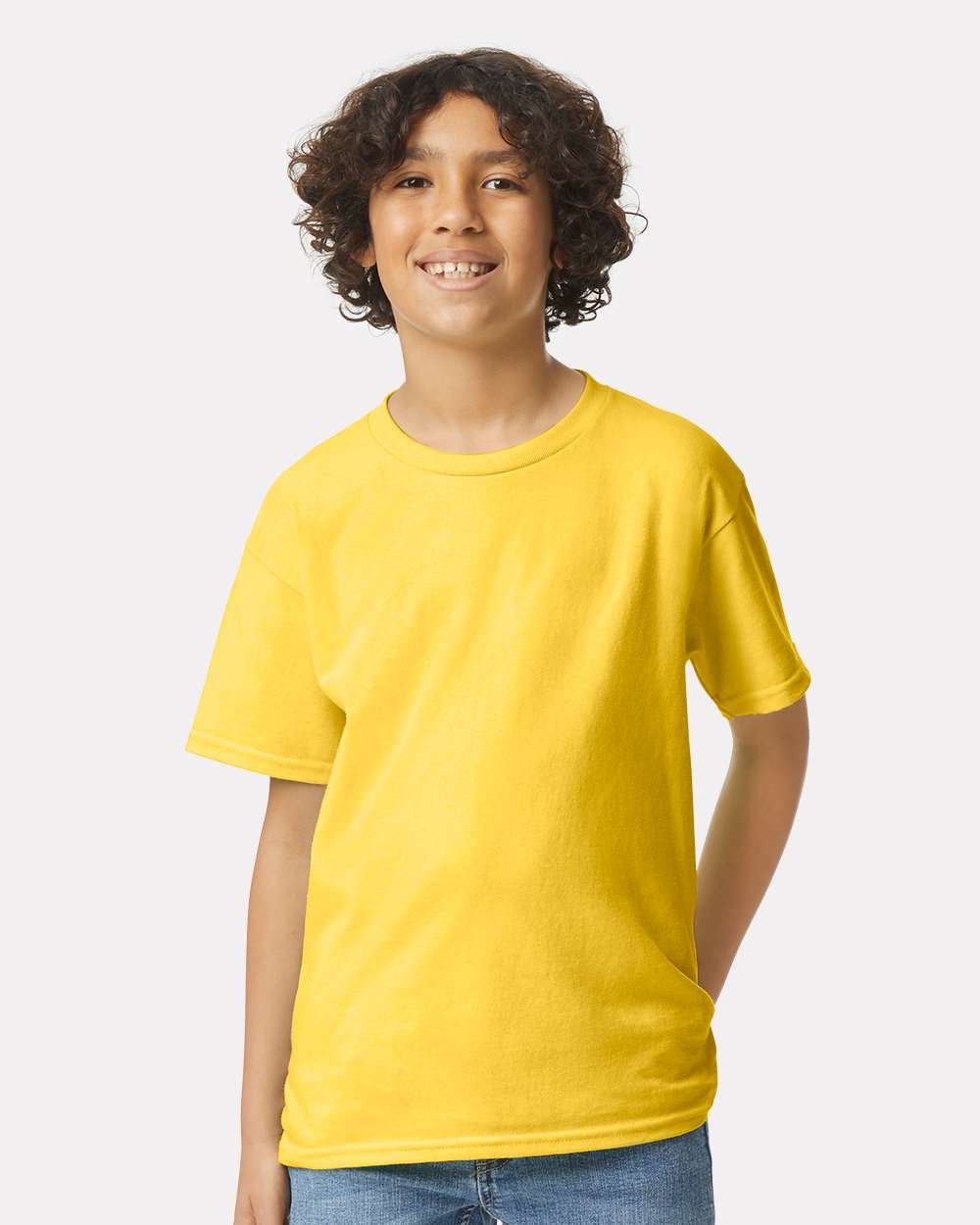 Youth Ultra Cotton® T-Shirt - OnModelFront - B31660412 - Daisy