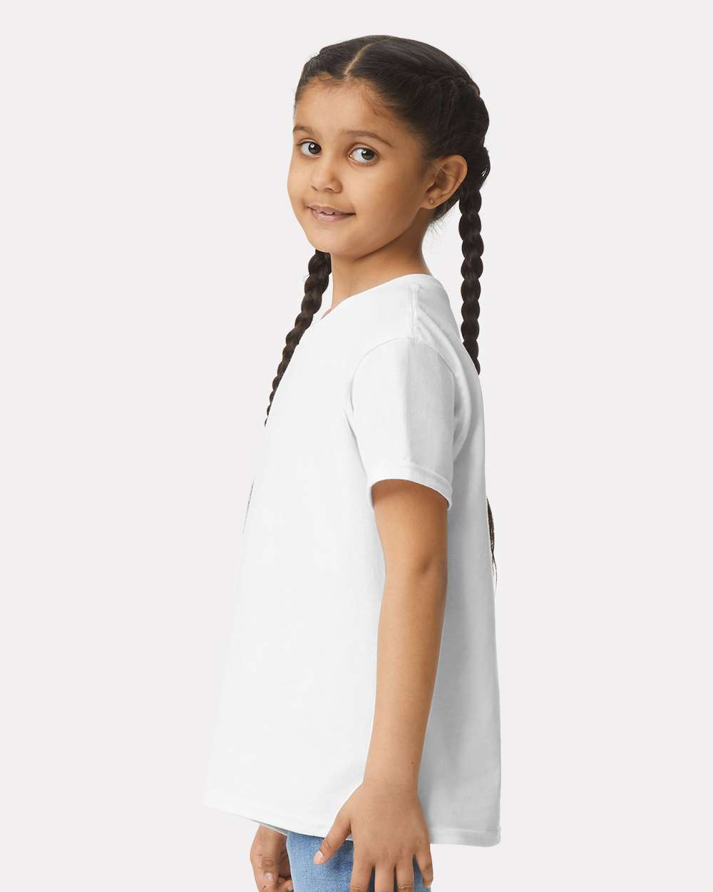 Youth Ultra Cotton® T-Shirt - OnModelSide - B31660002 - White