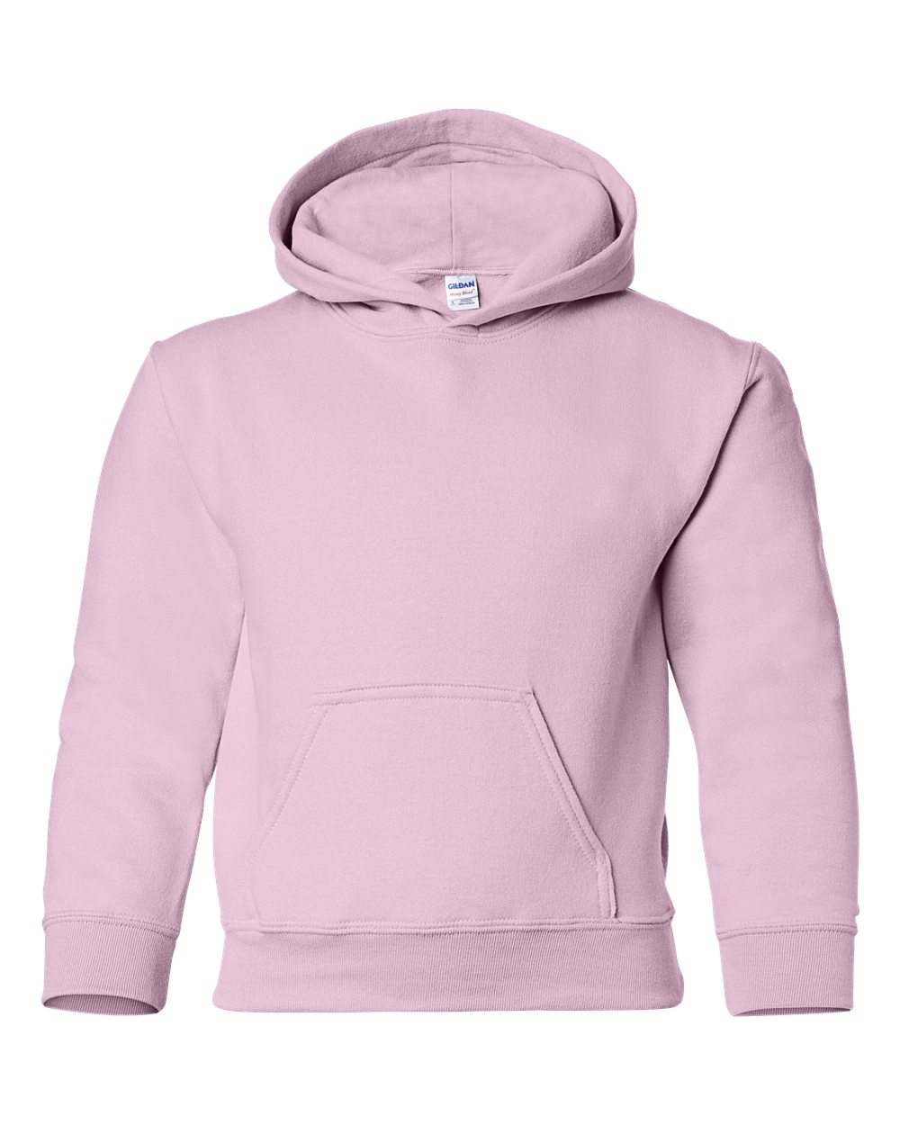 Youth Heavy Blend™ Hooded Sweatshirt - Front - B32060302 - Light Pink