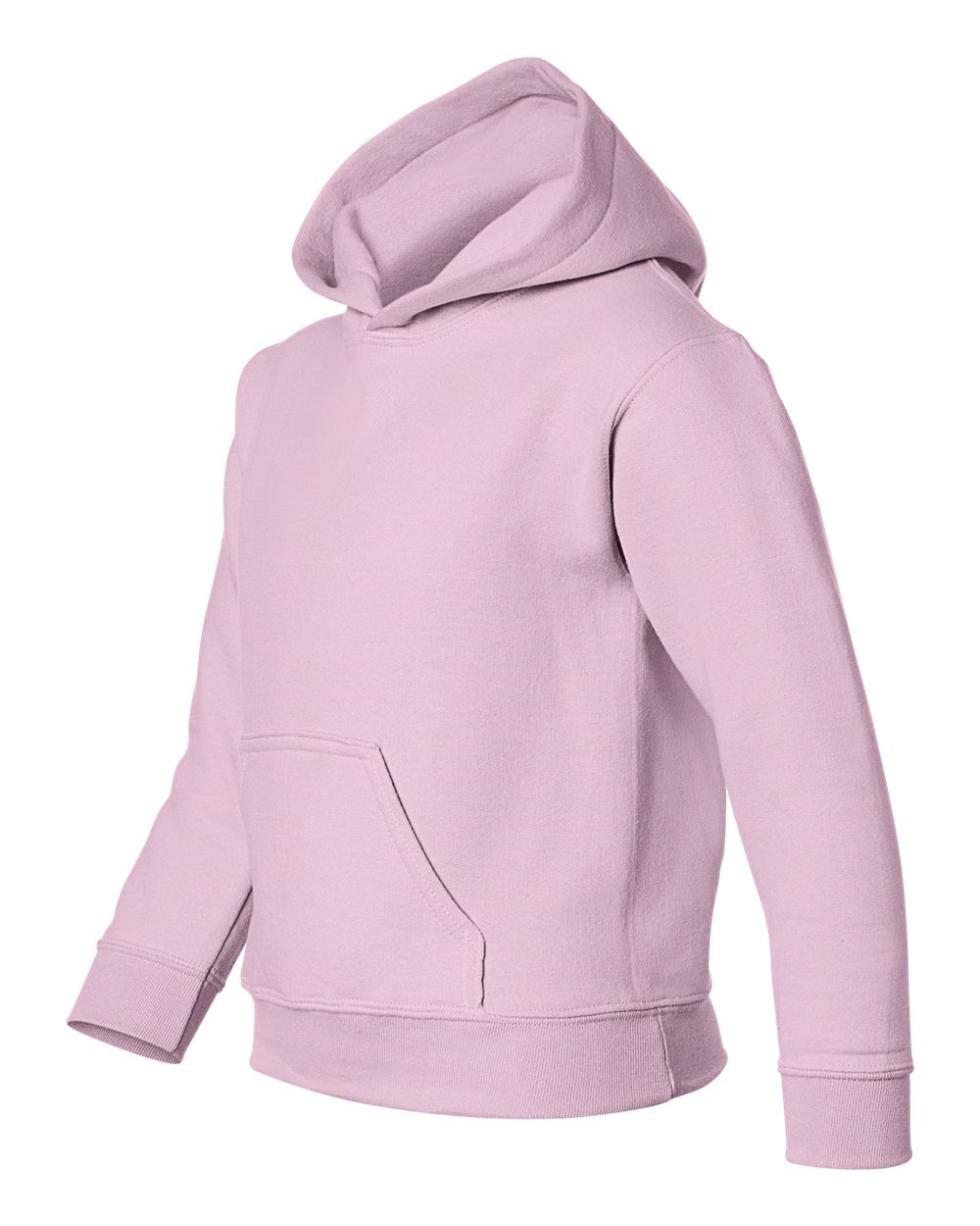 Youth Heavy Blend™ Hooded Sweatshirt - Side - B32060302 - Light Pink