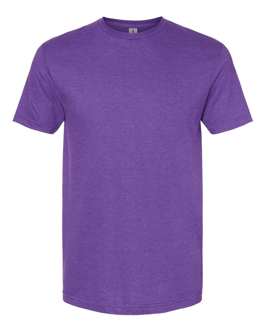 Men's Softstyle® CVC T-Shirt - Front - B00260673 - Amethyst