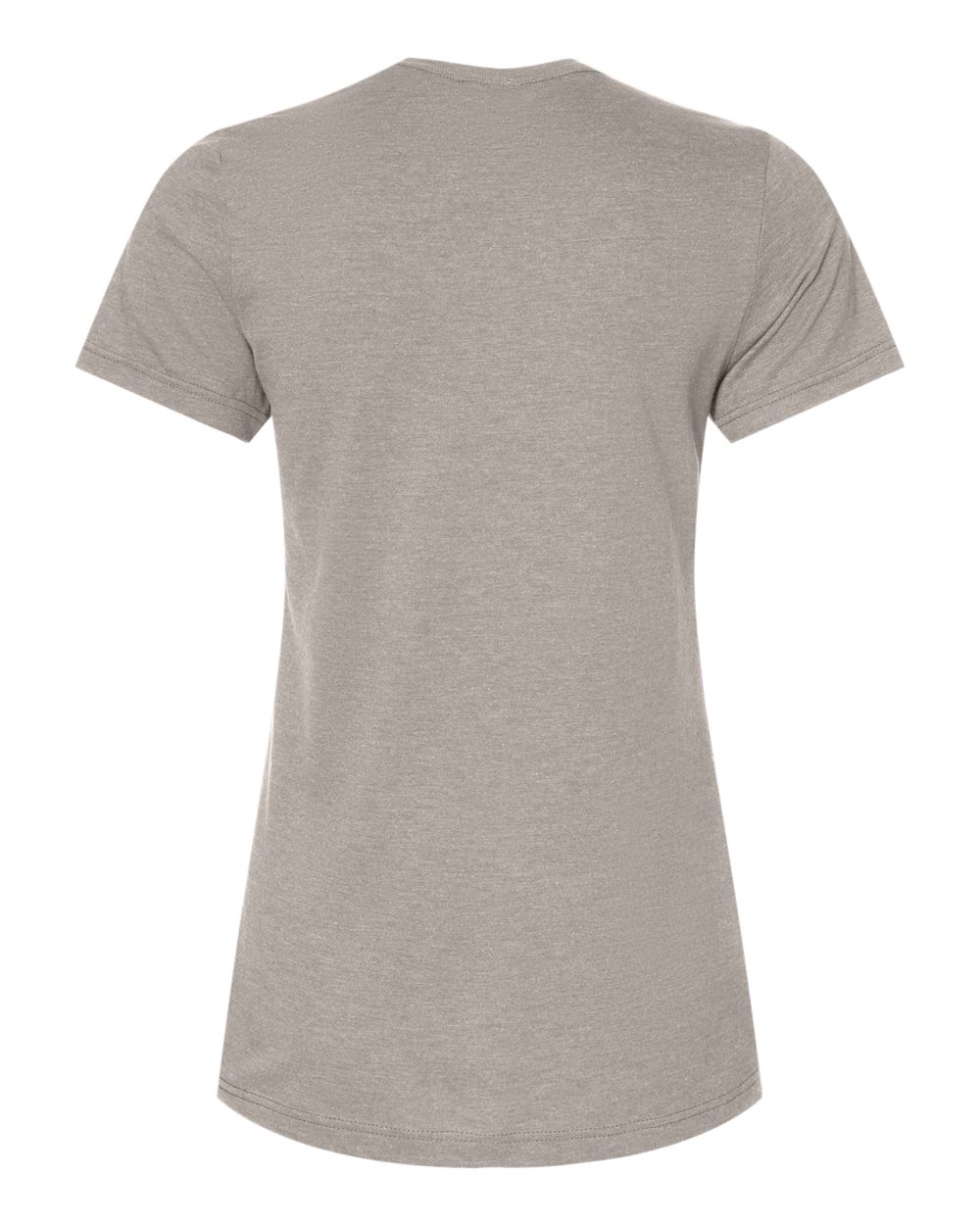 Women's Softstyle® CVC T-Shirt - Back - B00360093 - Slate