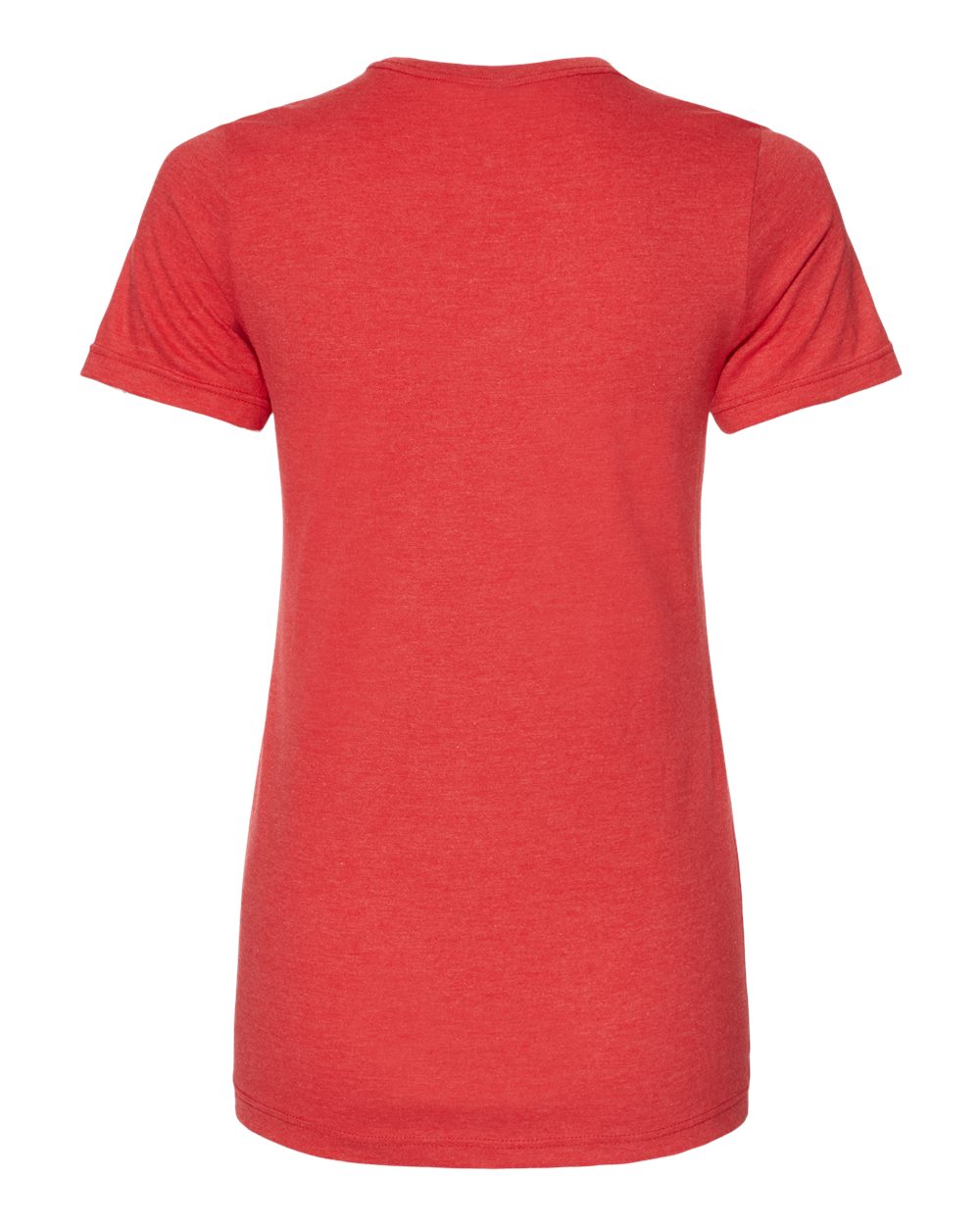 Women's Softstyle® CVC T-Shirt - Back - B00360703 - Red Mist
