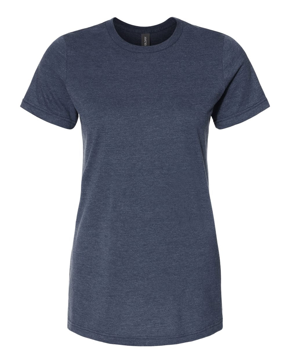 Women's Softstyle® CVC T-Shirt - Front - B00360653 - Navy Mist
