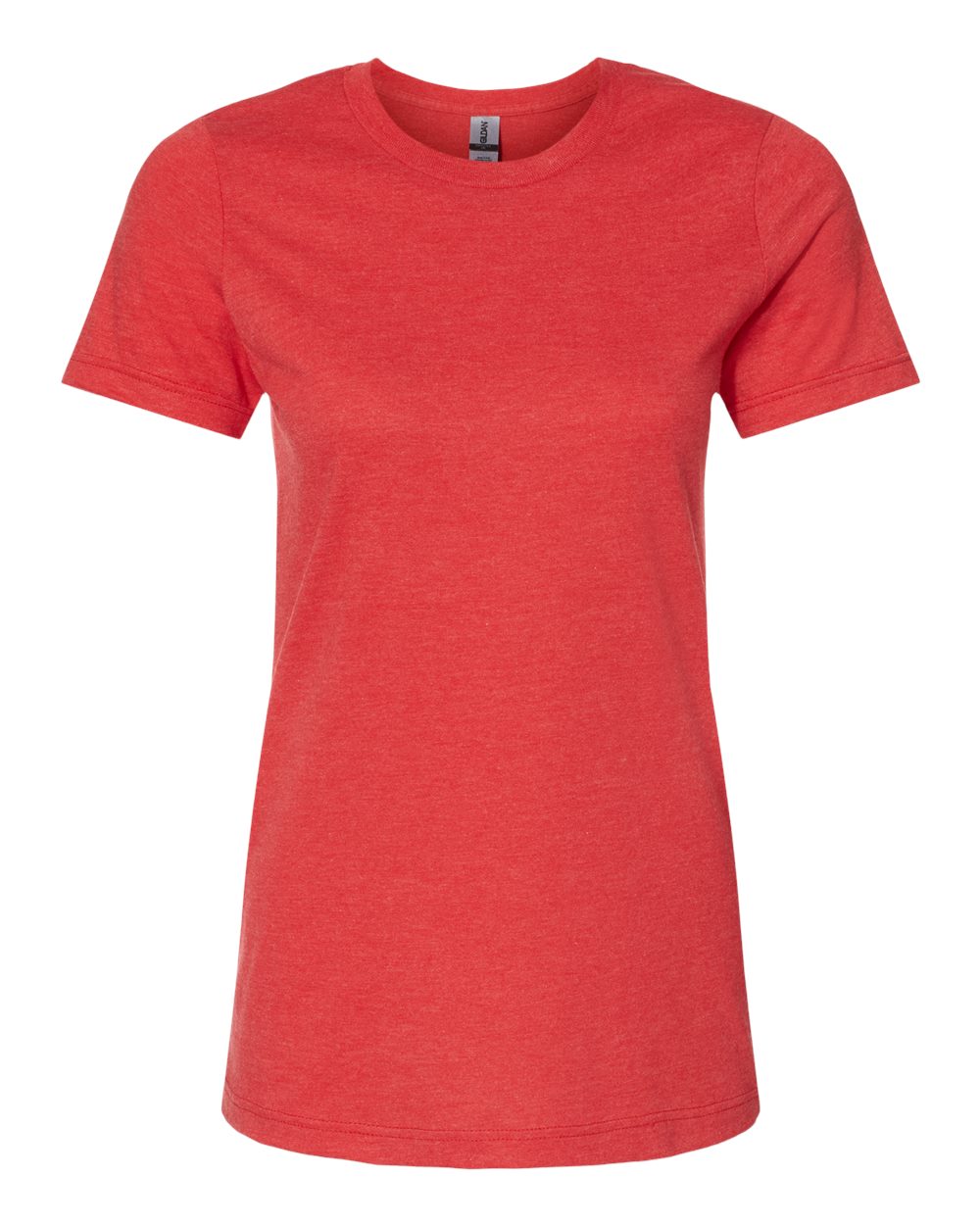 Women's Softstyle® CVC T-Shirt - Front - B00360703 - Red Mist