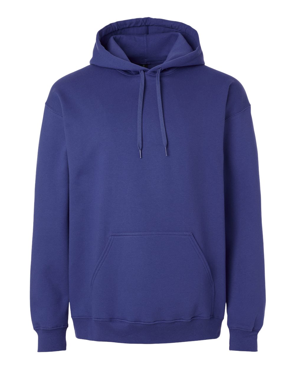 Unisex Softstyle® Midweight Hooded Sweatshirt - Front - B24160423 - Cobalt