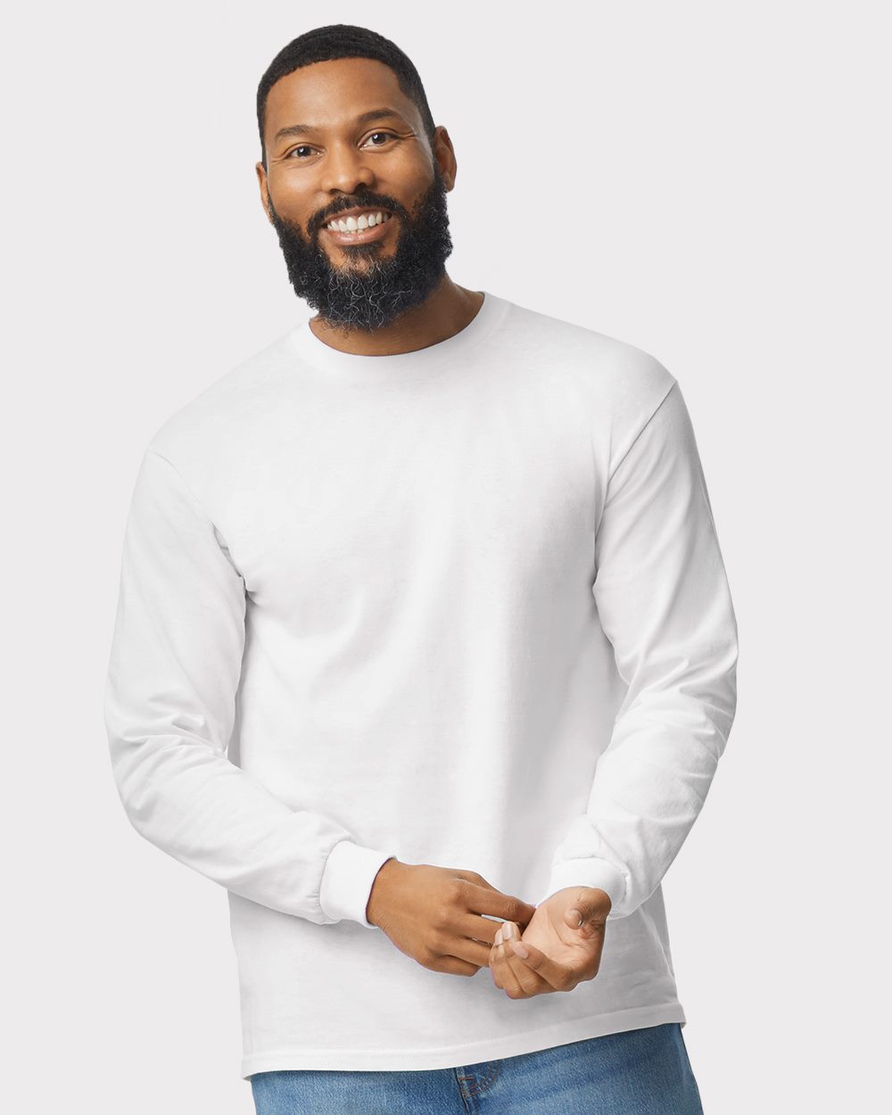 Men's Heavy Cotton™ Long Sleeve T-Shirt - styleImage