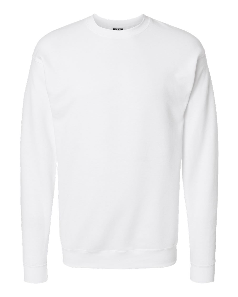 Unisex Perfect Sweats Crewneck Sweatshirt - Front - B02800003 - White