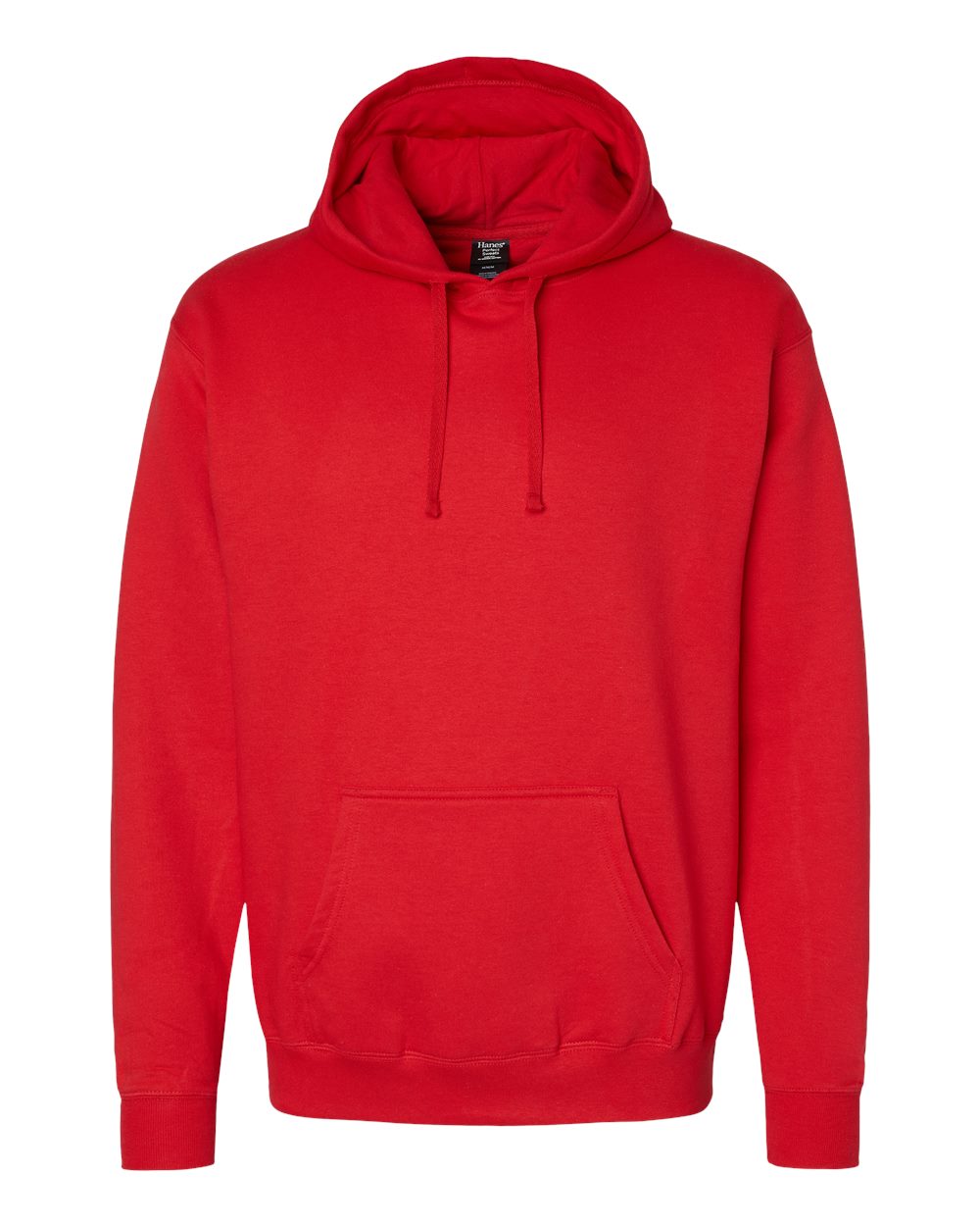 Unisex Perfect Sweats Hooded Sweatshirt - Front - B02900103 - Athletic Red