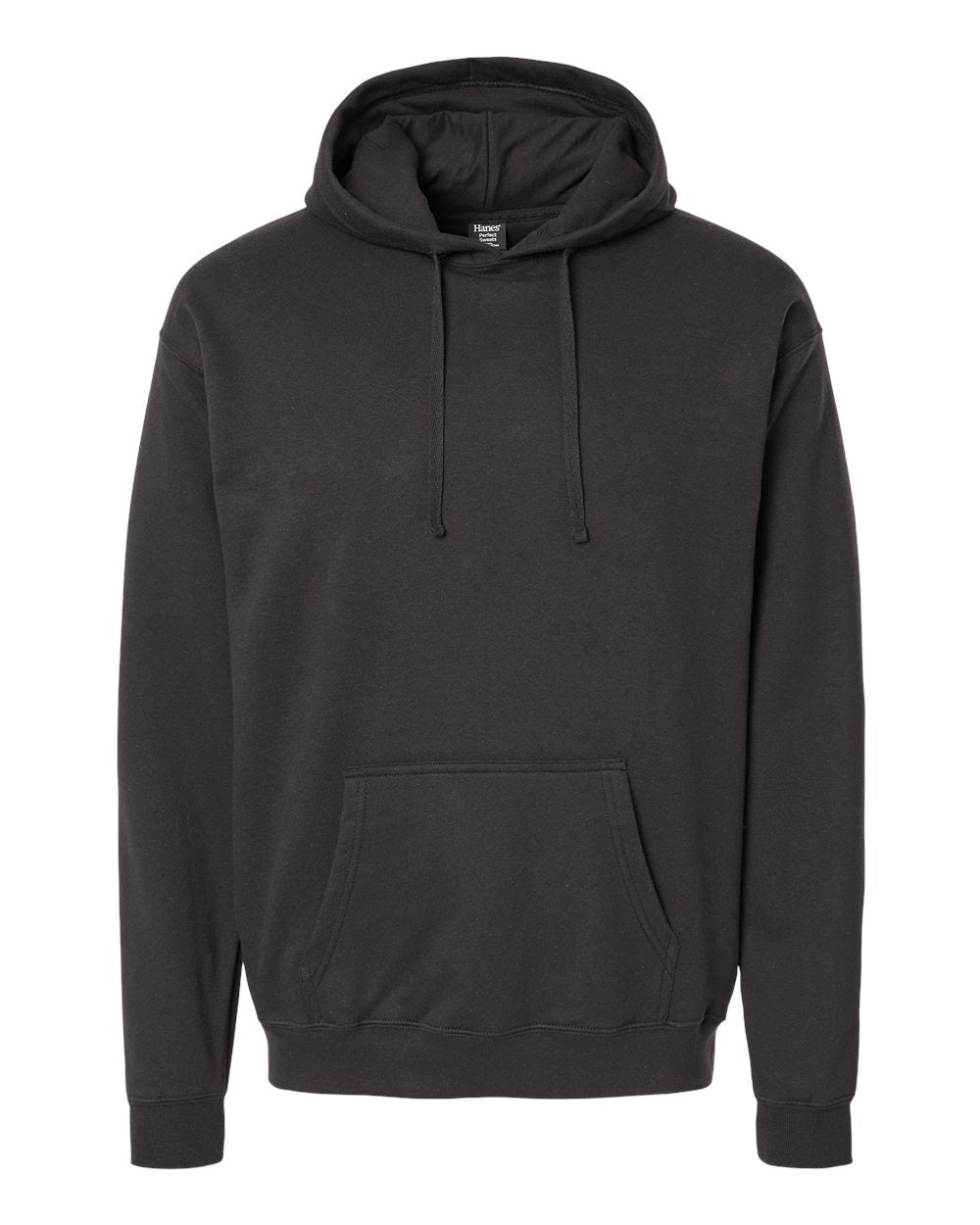 Unisex Perfect Sweats Hooded Sweatshirt - Front - B02900503 - Black