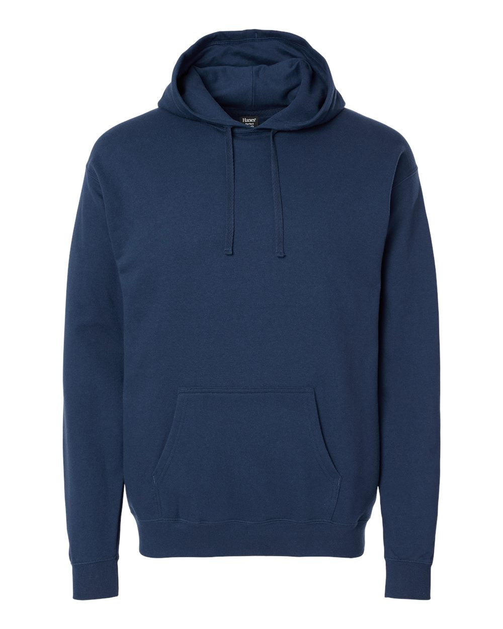 Unisex Perfect Sweats Hooded Sweatshirt - Front - B02900653 - Navy