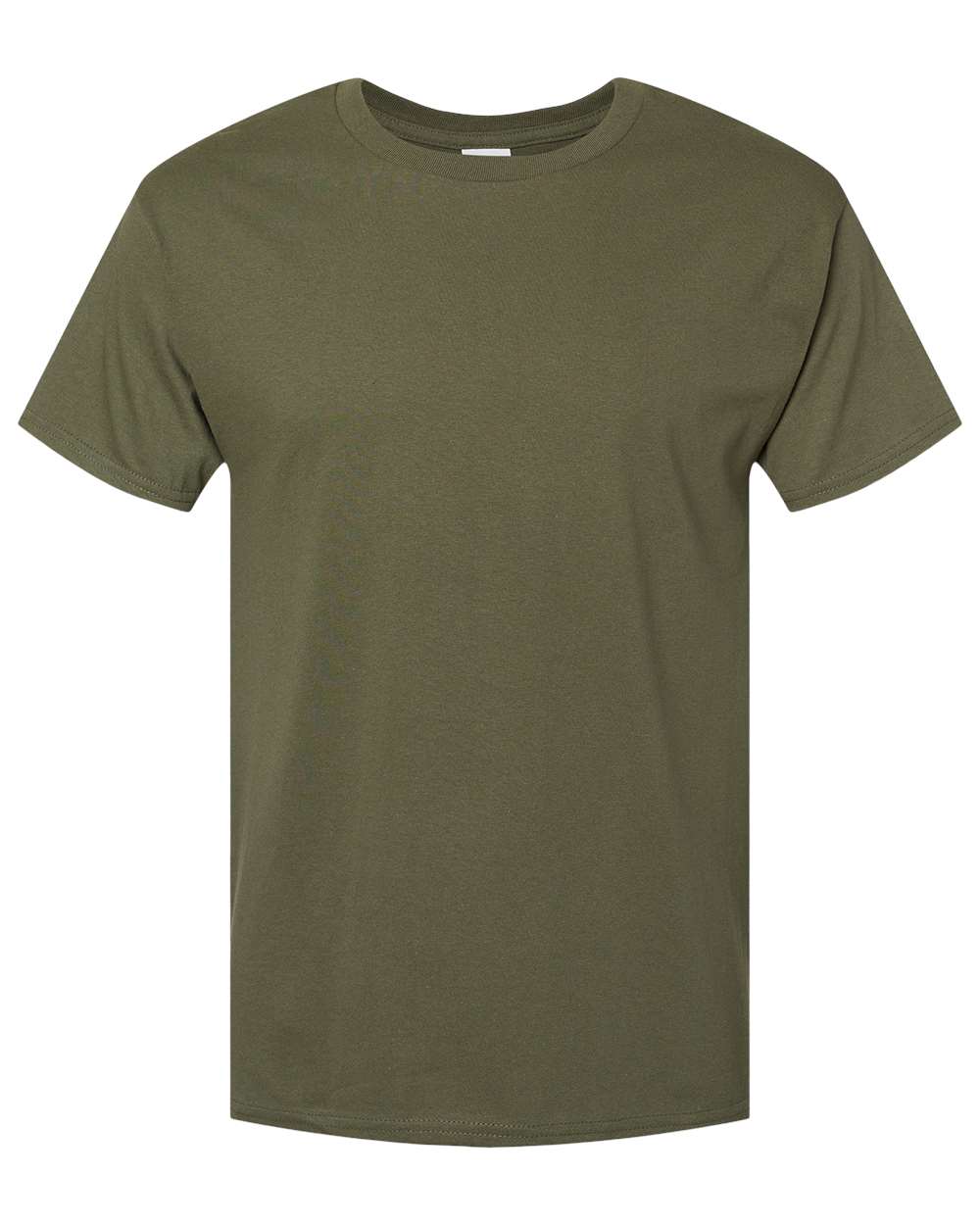 Essential-T T-Shirt - Front - B00000643 - Fatigue Green