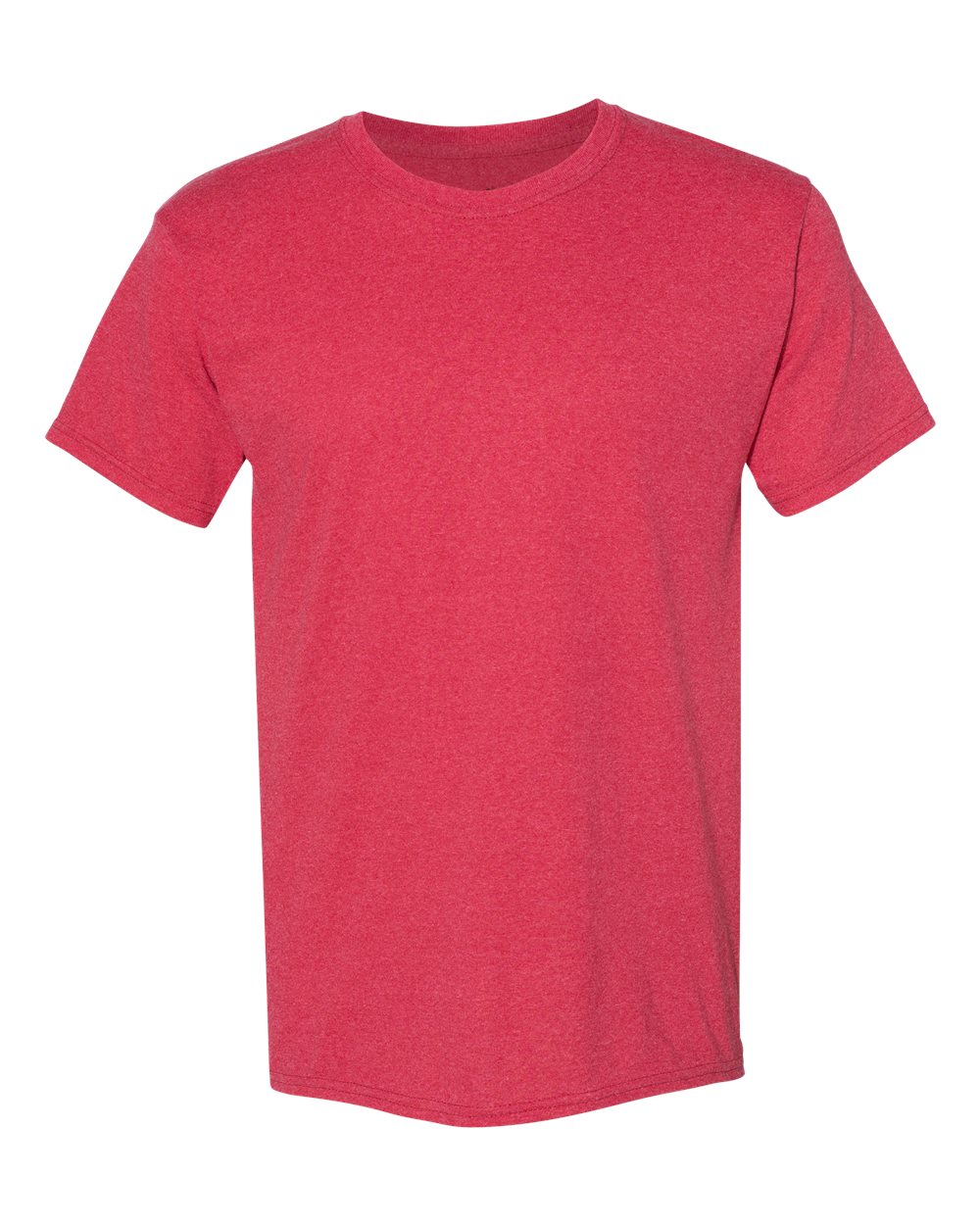 Unisex Ecosmart™ T-Shirt - Front - B06500703 - Heather Red