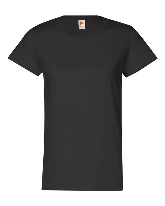 Women's Essential-T T-Shirt - Front - B50500508 - Black