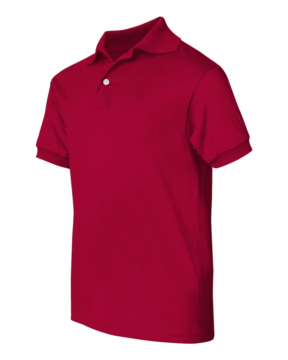 Youth Ecosmart® Jersey Polo - Side - B31000222 - Deep Red