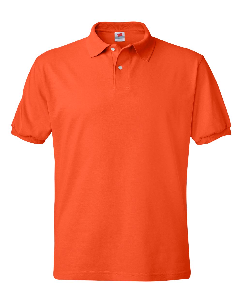 Men's Ecosmart® Jersey Polo - Front - B11000663 - Orange