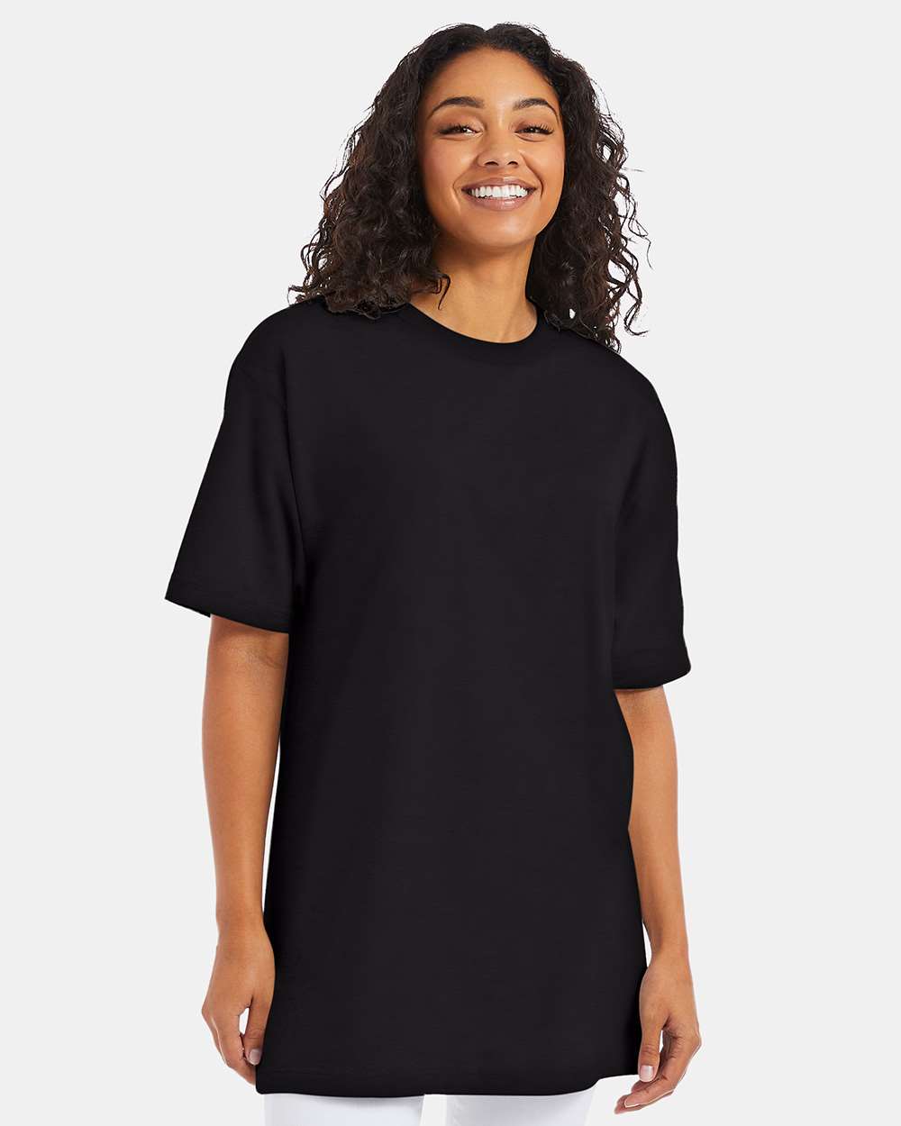 Beefy-T® Tall T-Shirt - OnModelFront - B06600505 - Black