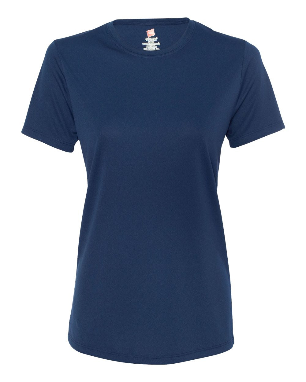 Women's Cool DRI® Performance T-Shirt - Front - B81400657 - Navy