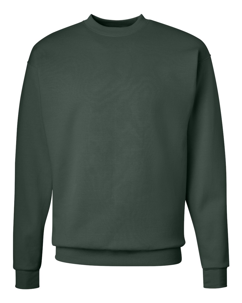 Unisex Ecosmart® Crewneck Sweatshirt - Front - B21000873 - Deep Forest