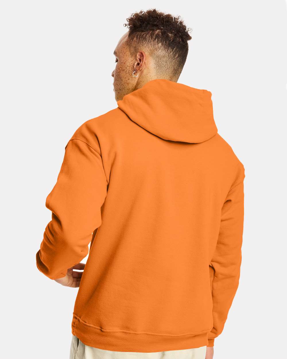 Unisex Ecosmart® Hooded Sweatshirt - OnModelBack - B22000133 - Tennessee Orange