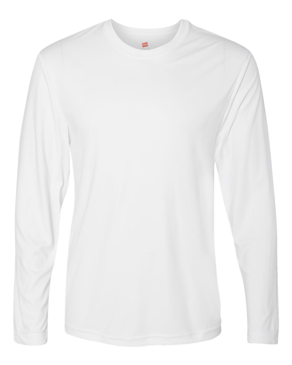 Unisex Cool DRI® Long Sleeve Performance T-Shirt - Front - B34700003 - White
