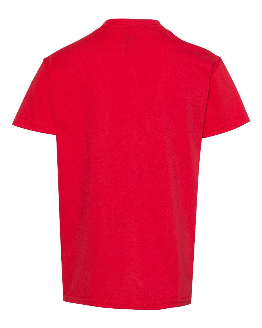 Youth Essential-T T-Shirt - Back - B31500072 - Athletic Red