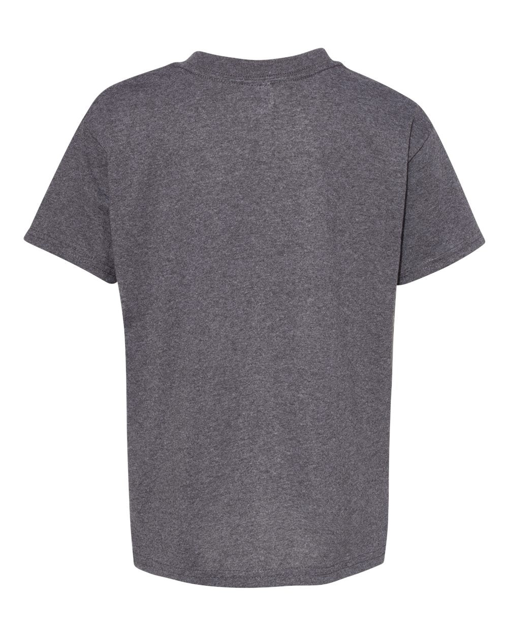 Youth Essential-T T-Shirt - Back - B31500592 - Charcoal Heather